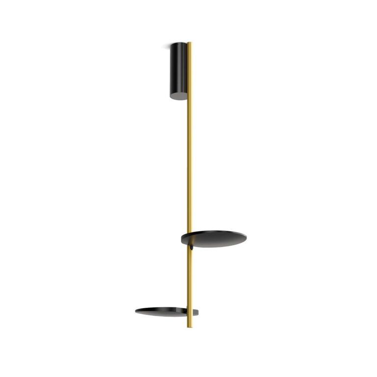 Kimia Pendel Ø17 Black 9005/Satin Galvanic Gold