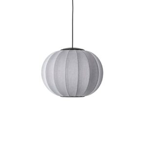 Knit-Wit 45 LED Round Pendel Silver - Made By Hand