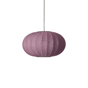 Knit-Wit 57 Oval Pendel Burgundy - Made by Hand