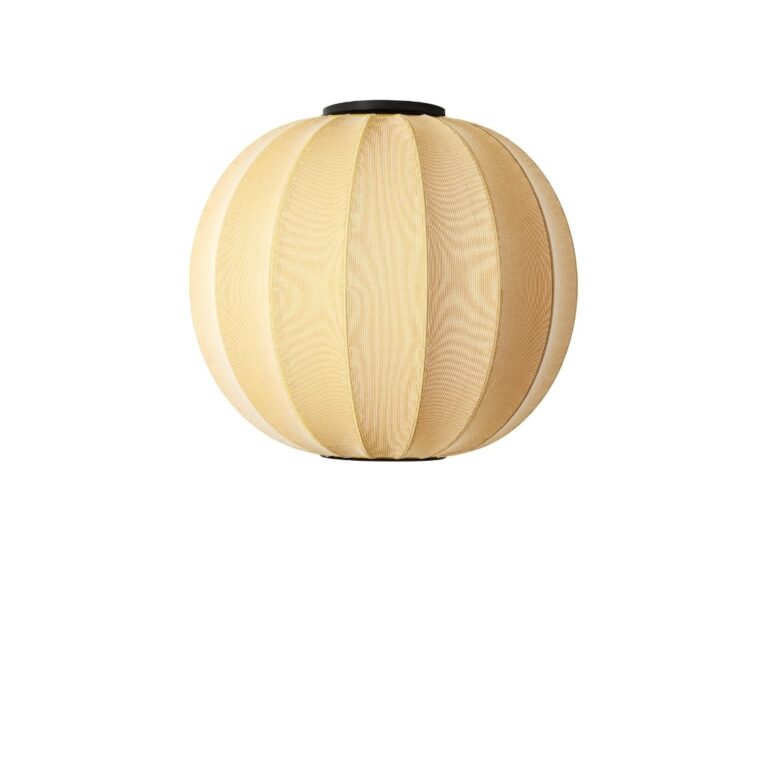 Knit-Wit 60 Rund Loftlampe Sunrise - Made by Hand