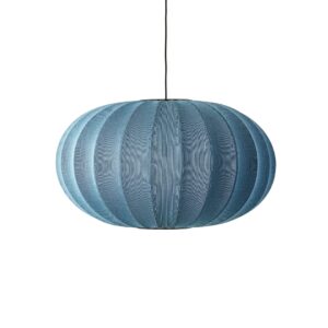 Knit-Wit 76 Oval Pendel Blue Stone - Made by Hand