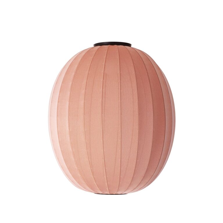 Knit-Wit High/Oval Loftlampe Ø65 Coral