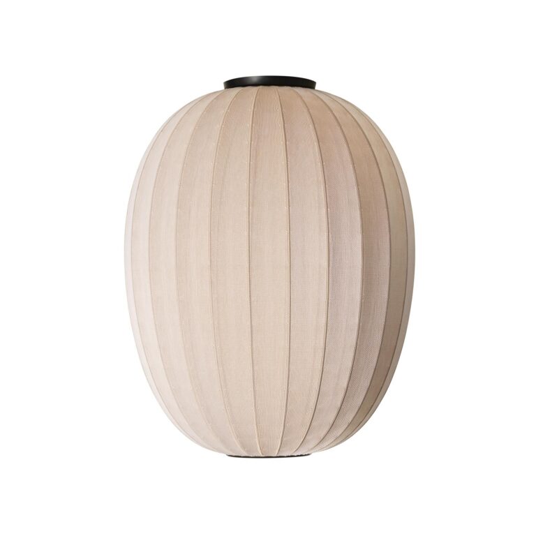 Knit-Wit High/Oval Loftlampe Ø65 Sand Stone