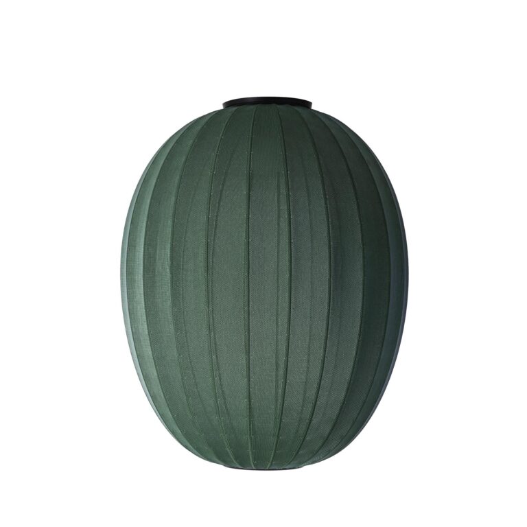 Knit-Wit High/Oval Loftlampe Ø65 Tweed Green