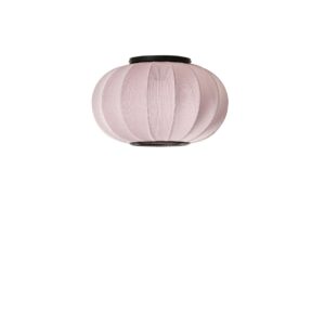 Knit-Wit Ø45 Rund Loftlampe Light Pink - Made by Hand