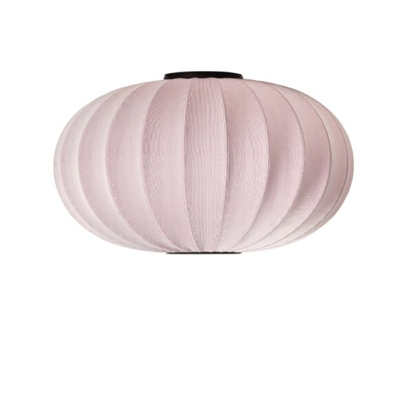 Knit-Wit Ø75 Rund Loftlampe Light Pink - Made by Hand