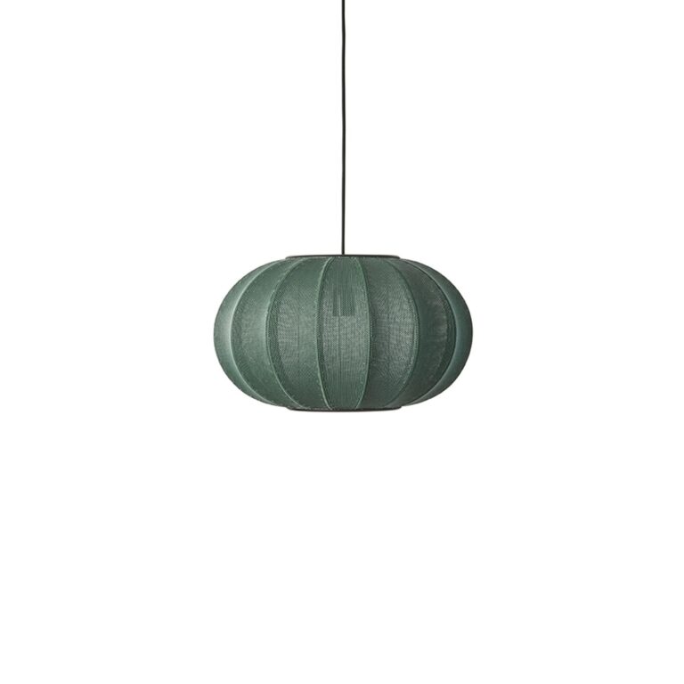 Knit-Wit Pendel Oval Ø45 Tweed Green