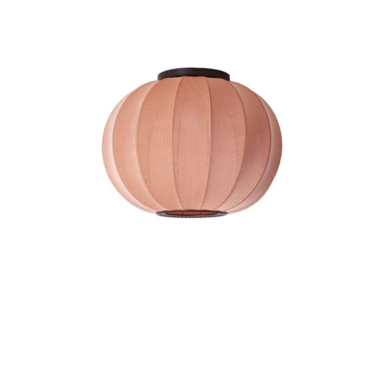 Knit-Wit Round Loftlampe Ø45 Coral