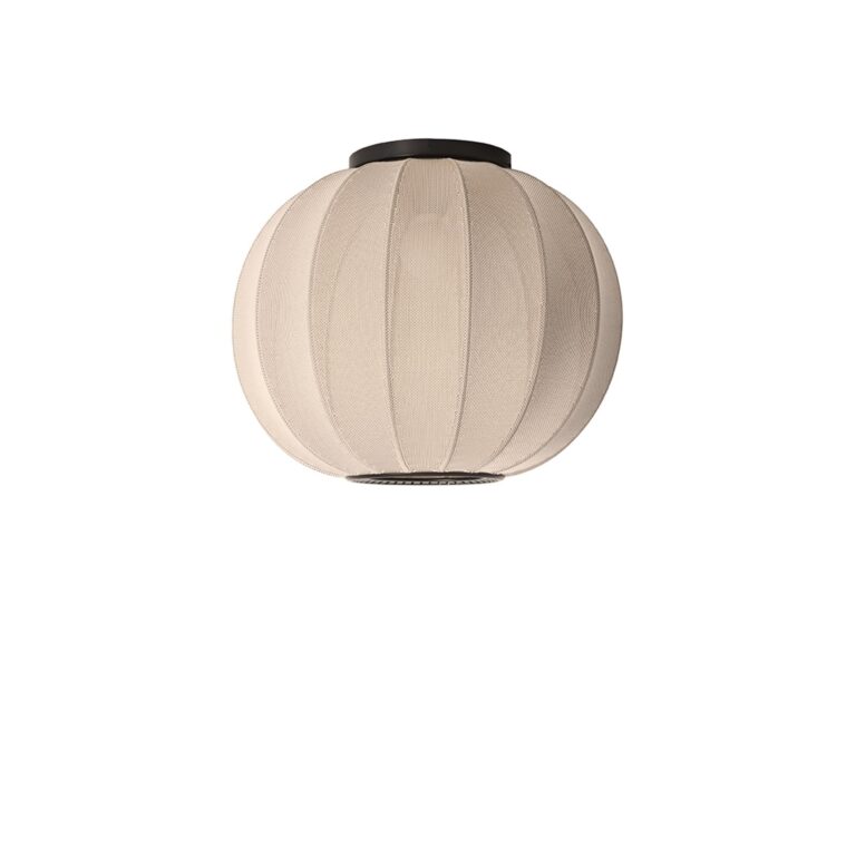 Knit-Wit Round Loftlampe Ø45 Sand Stone
