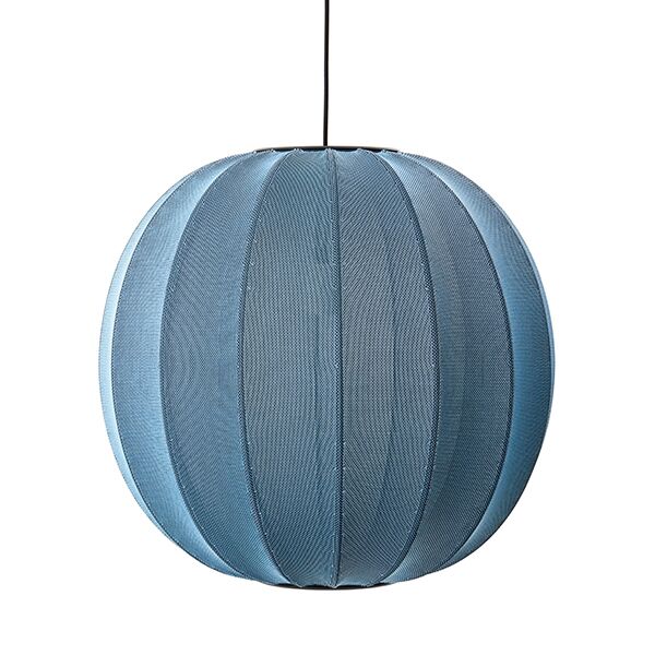 Knit-Wit Round Pendel Blue Stone Ø60