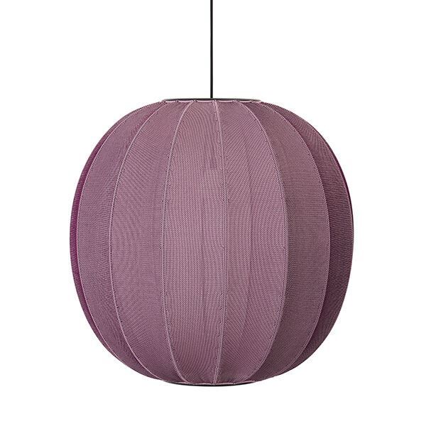 Knit-Wit Round Pendel Bourgogne Rød Ø60
