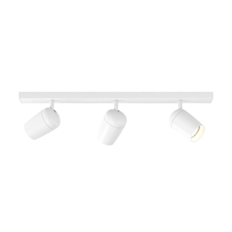 Koto Three Loftlampe Mat Hvid