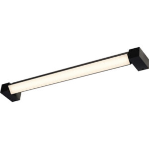 LONG GRILL LED væg- og loftlamper, sort, 3000K