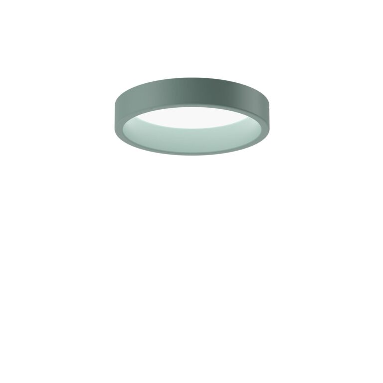 LP Circle Loftlampe Halvforsænket Ø26 3000K & Dali/Switch-Dim Pale Petroleum