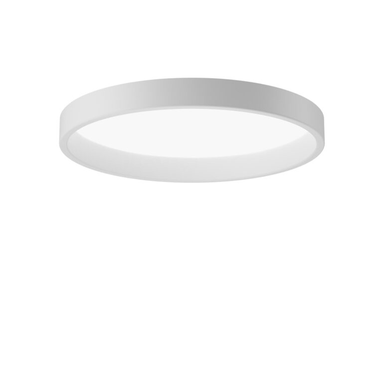 LP Circle Loftlampe Halvforsænket Ø45 3000K & Dali/Switch-Dim Hvid
