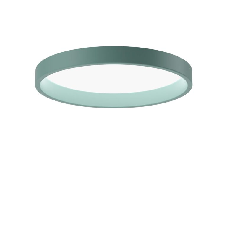 LP Circle Loftlampe Halvforsænket Ø45 3000K & Dali/Switch-Dim Pale Petroleum