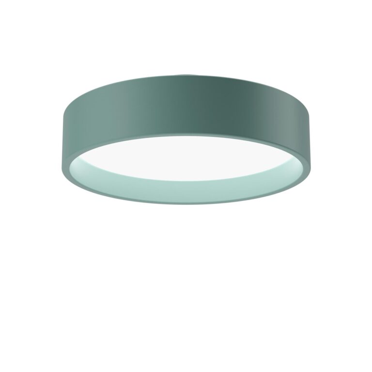 LP Circle Loftlampe Opal Diffuser Ø45 3000K & Dali/Switch-Dim Pale Petroleum