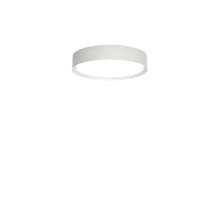 LP Slim Loftlampe Halvforsænket Ø25 3000K & Dali Mørk Rå Aluminium