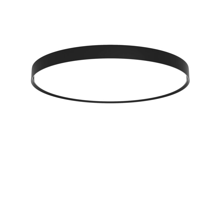 LP Slim Loftlampe Halvforsænket Ø68 3000K & Dali Sort