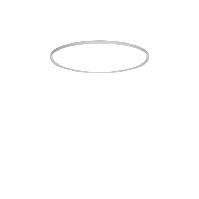 LP Slim Loftlampe Indbygning Ø44 3000K & Dali Mørk Rå Aluminium