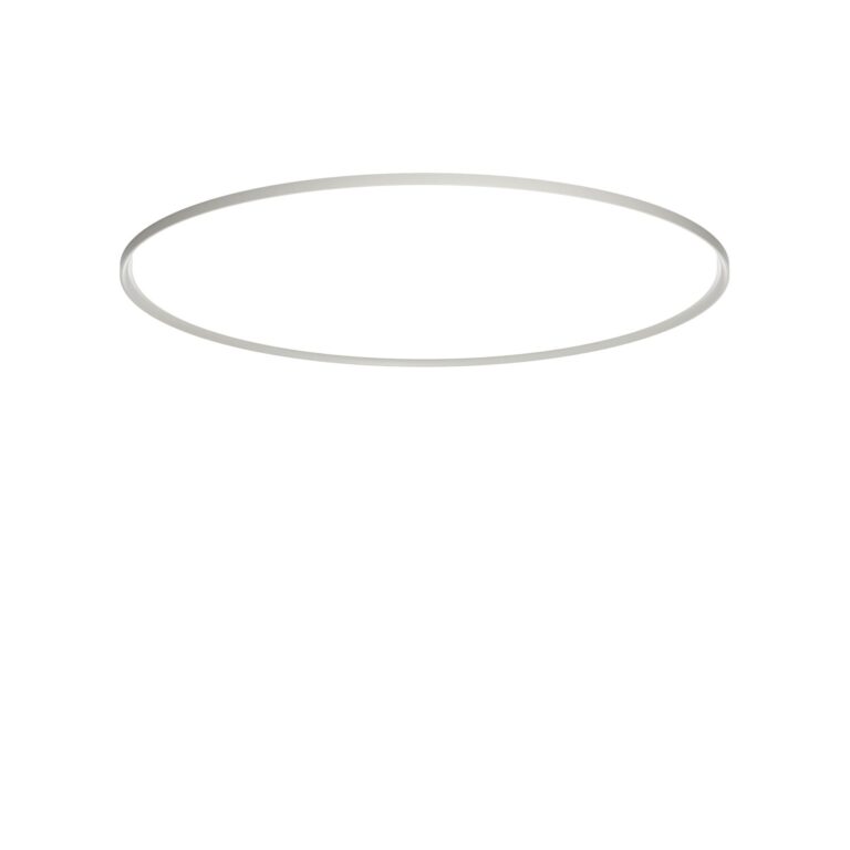 LP Slim Loftlampe Indbygning Ø68 3000K & Dali Mørk Rå Aluminium