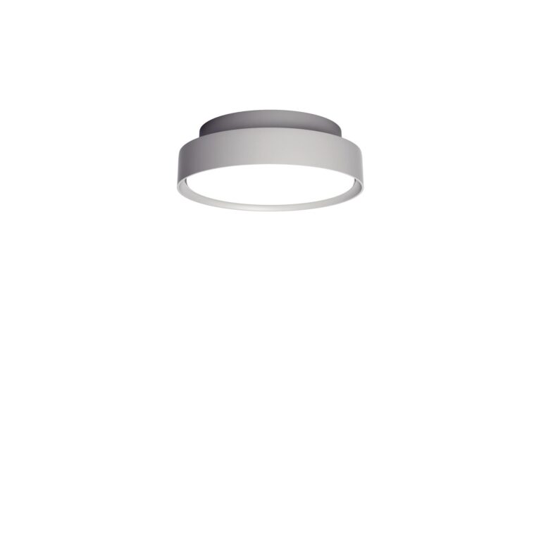 LP Slim Round Loftlampe Ø25 3000K & Dali Mørk Aluminium