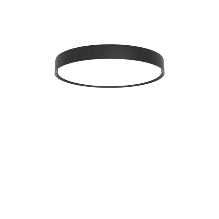 LP Slim Round Loftlampe Ø44 3000K & Dali Sort