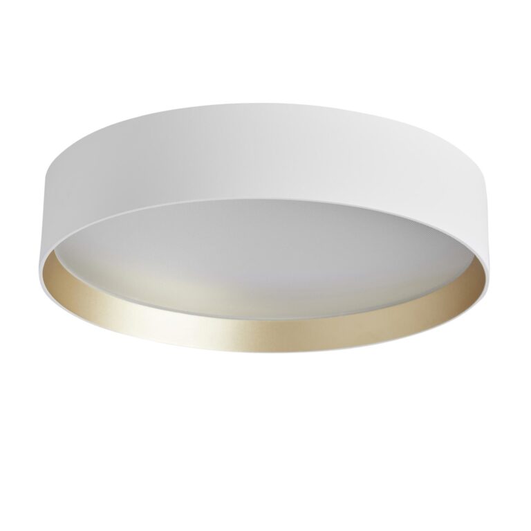 LUCIA 35 Væg/Loftlampe 2700K Hvid/Guld