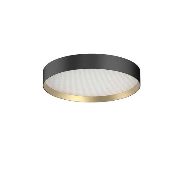 LUCIA 45 Væg/Loftlampe BLACK/GOLD, 26W, 2700K