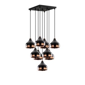 LUMI Pavia loftlampe - sort metal