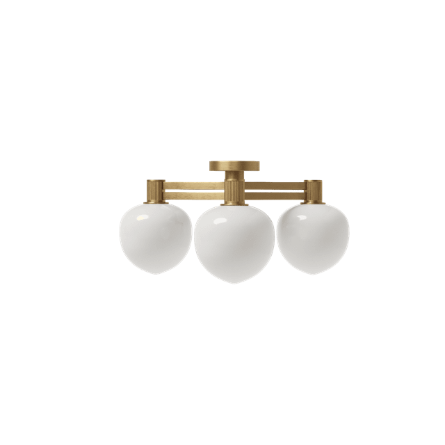 LYFA MEMOIR 120 III Loftlampe Messing/Opal