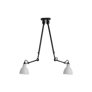 Lampe Gras No 302 Double loftlampe, sort/polycarbonat