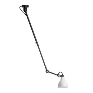 Lampe Gras No 302 loftlampe, sort/hvid