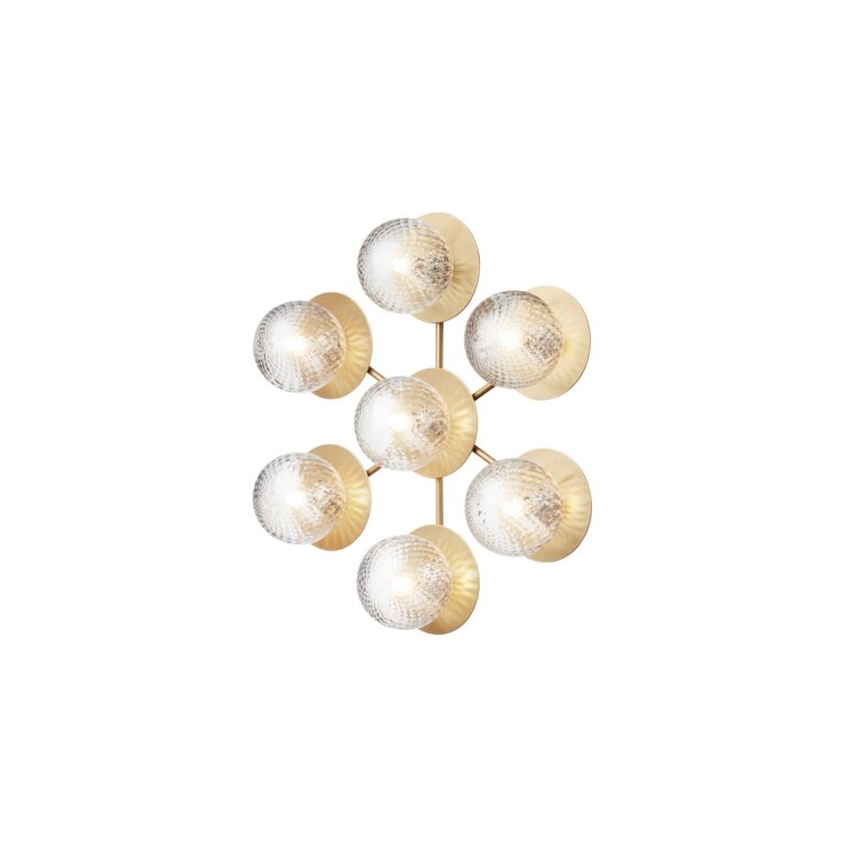 Liila Star Væg/Loftlampe Optic Klar