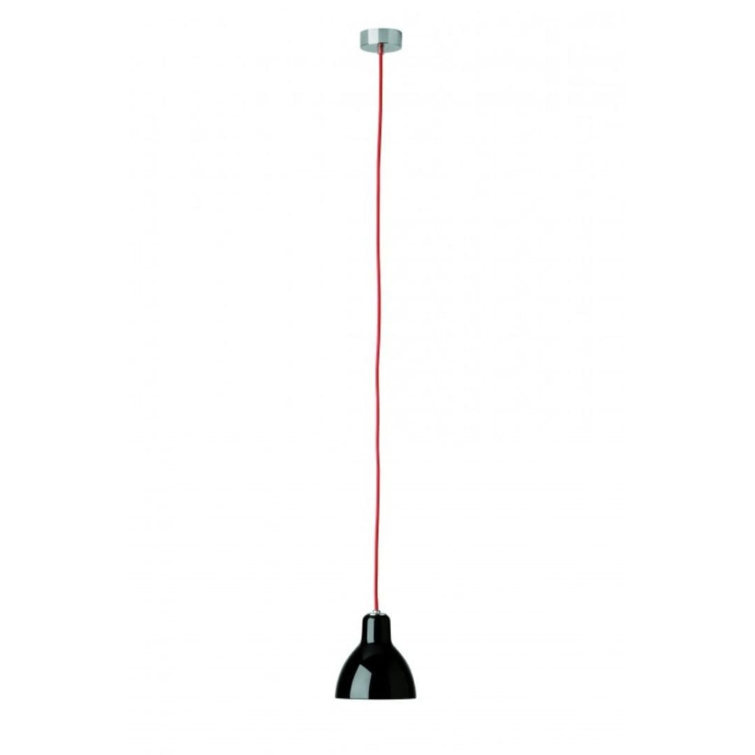 Luxy H5 Pendel Rød Ledning/Blank Rød Skærm med lille mærke af afskalning - Rotaliana - Udstillingsmodel