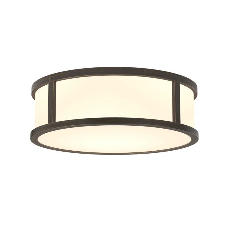 Mashiko 230 Round Loftlampe Bronze
