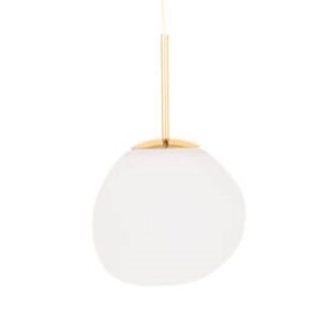 Melt mini pendel, opal/guld