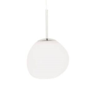 Melt mini pendel, opal/sølv