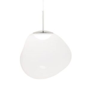 Melt pendel, opal/sølv