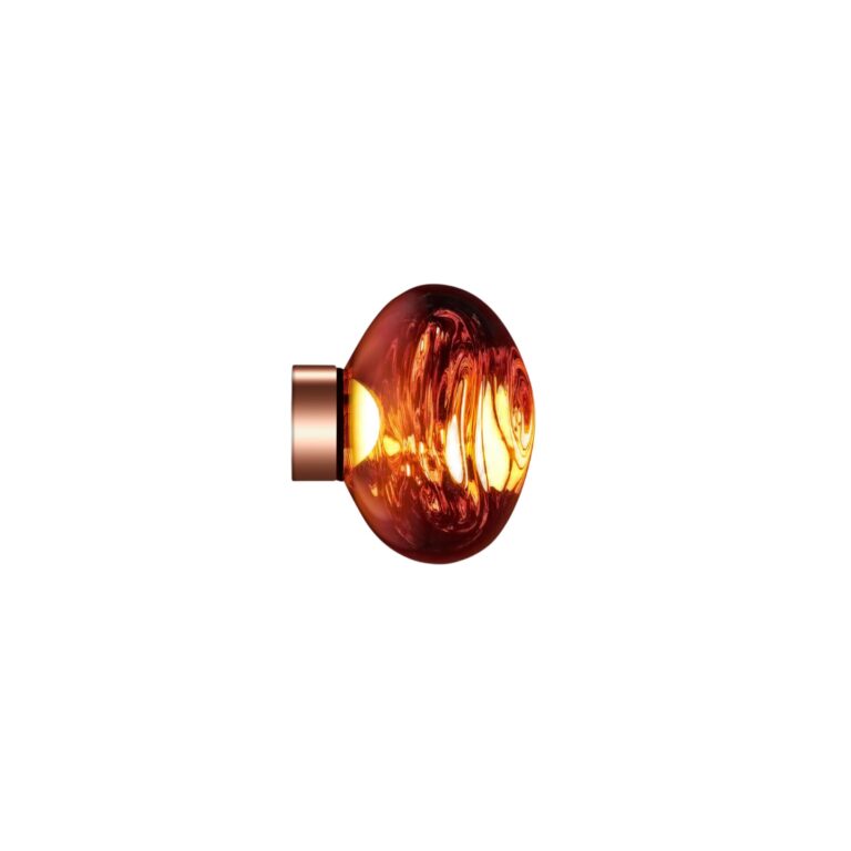 Melt væg-/loftlampe Mini Copper