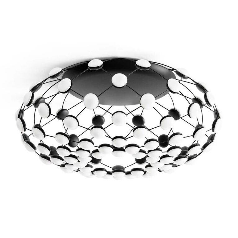Mesh Loftlampe Ø72 Sort