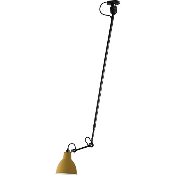 N302 Loftlampe Mat Gul Stor