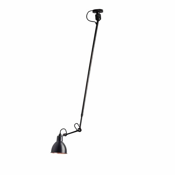 N302 Loftlampe Mat Sort & Mat Sort/Kobber
