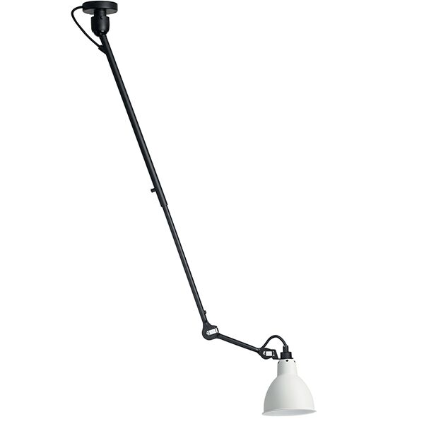 N302 Loftlampe Mat Sort/Mat Hvid