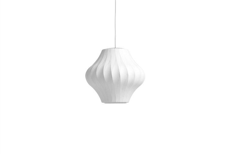Nelson Pear Crisscross Bubble Pendel Lille Off-White