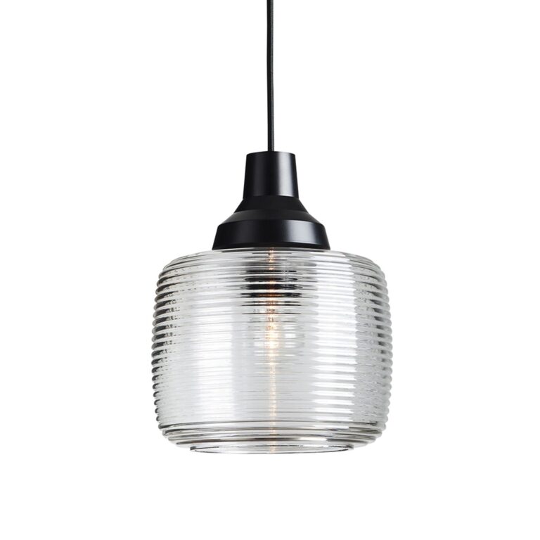 New Wave Stripe Pendel Transparent