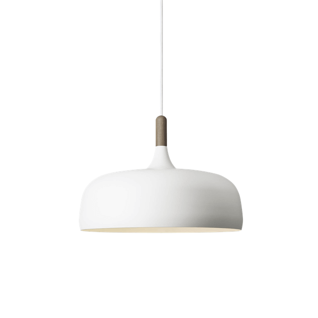 Northern Acorn Pendel Mat Hvid