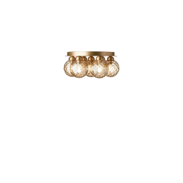 Nuura Apiales 7 Loftlampe Børstet Messing/Guld