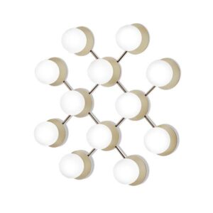 Nuura Liila 12 Væg/Loftlampe Opal