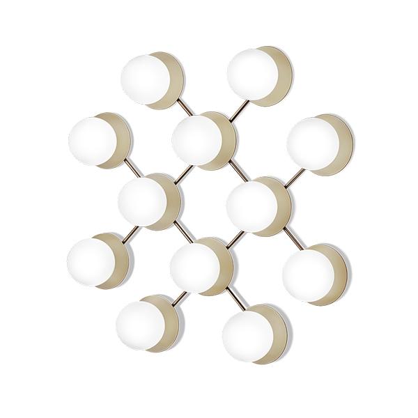 Nuura Liila 12 Væg/Loftlampe Opal